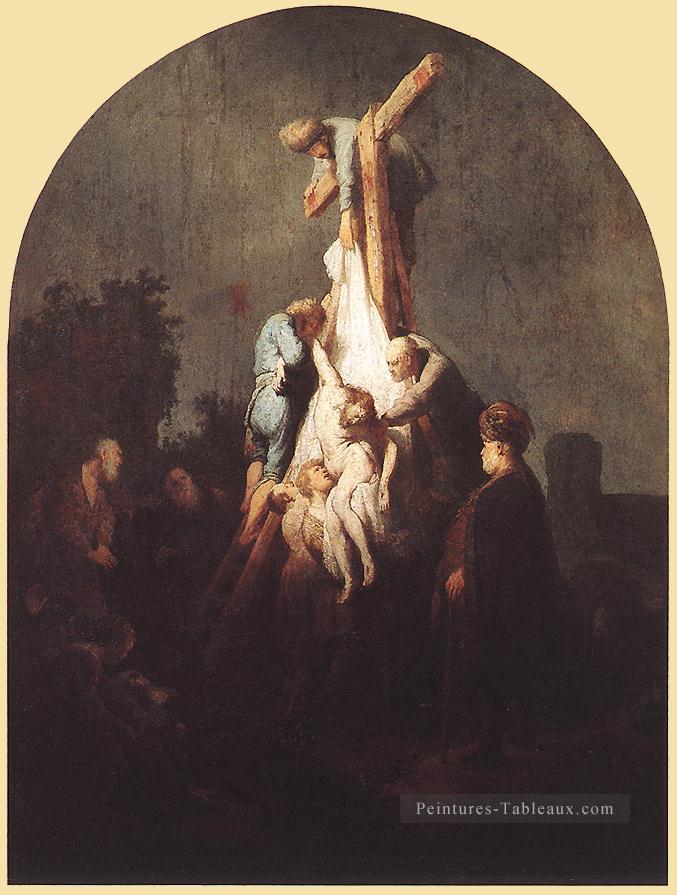 Déposition de la Croix Rembrandt Peintures à l'huile